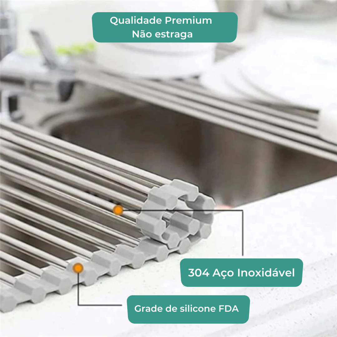 Escorredor Dish Max - Organização e Higiene na cozinha