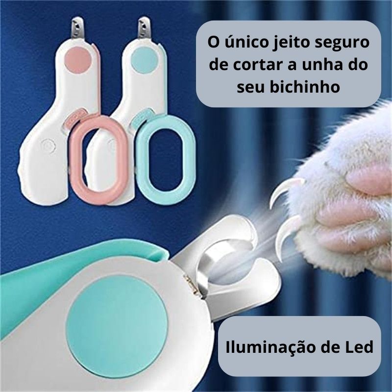 TesouPet - Tesoura de Unha para Pet com Led