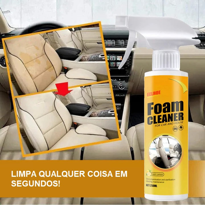 Foam Cleaner - Remove Gorduras e as Sujeiras Mais Antigas