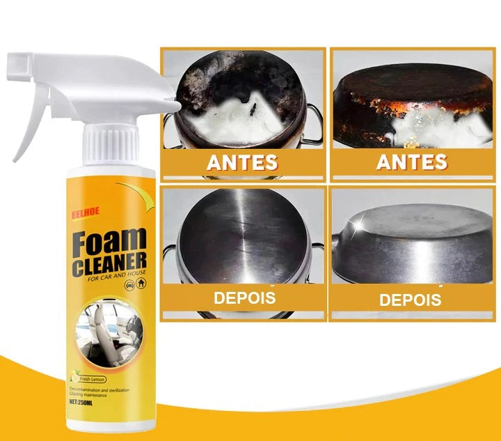 Foam Cleaner - Remove Gorduras e as Sujeiras Mais Antigas